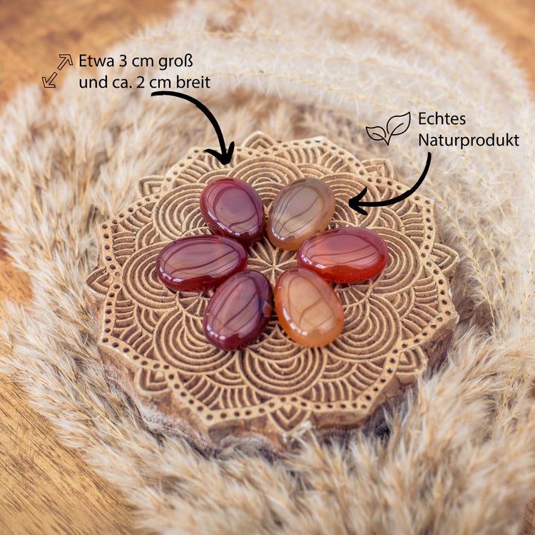 Karneol Tropfenanhänger