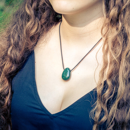 Heliotrope Drop Pendant