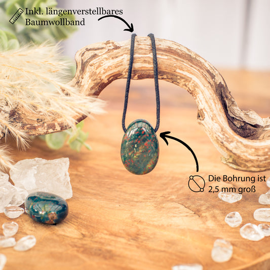 Heliotrope Drop Pendant