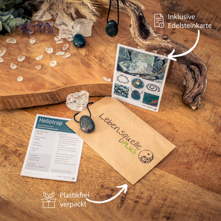 Heliotrope Drop Pendant