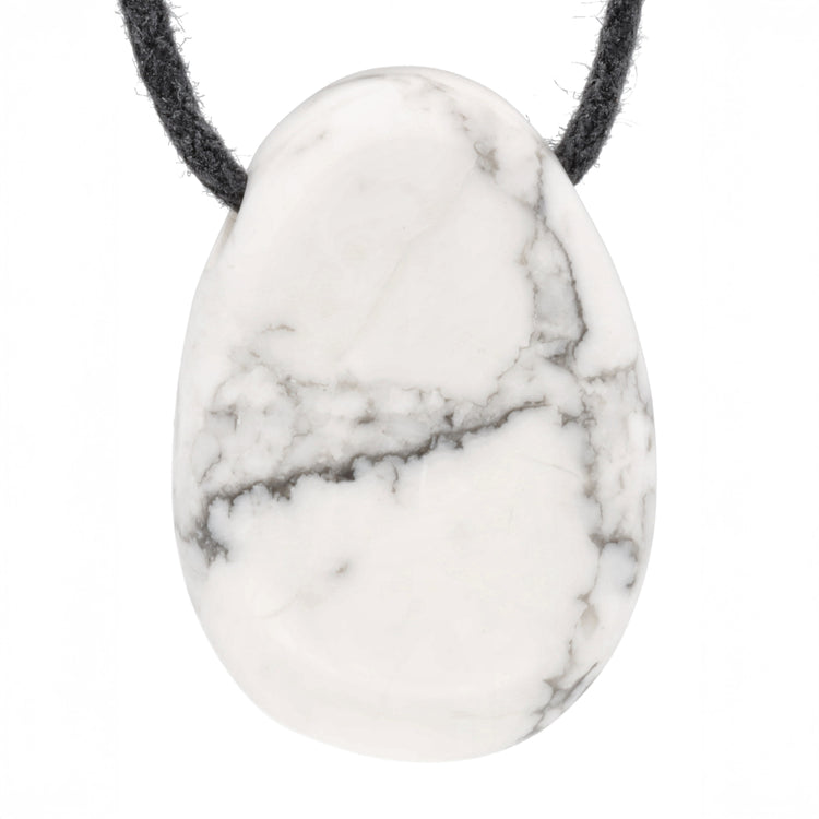 Pendentif goutte en Magnésite