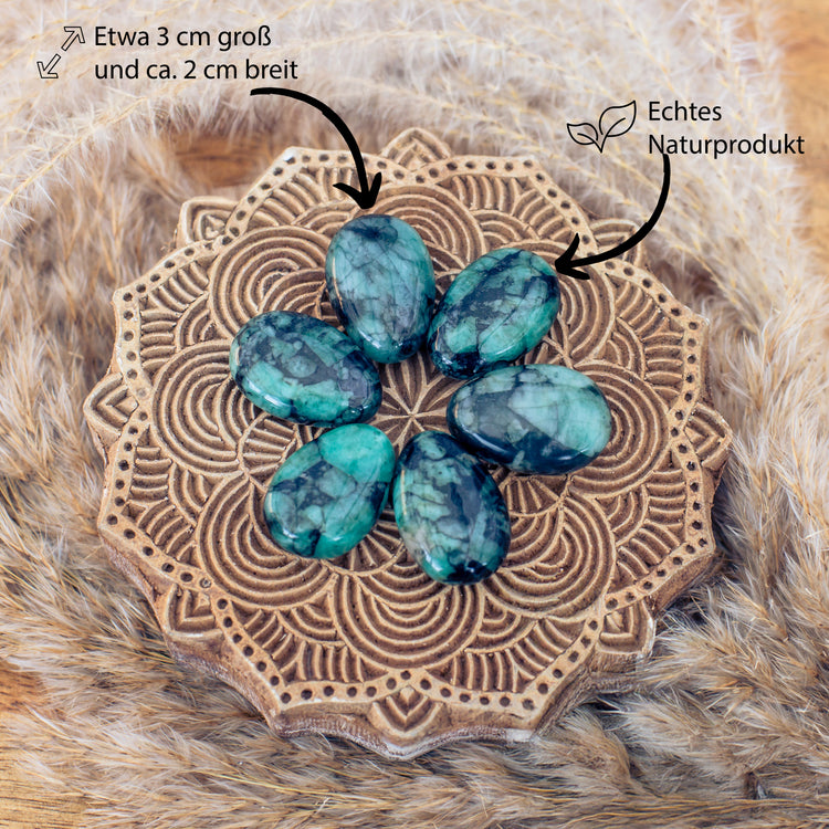 Smaragd Tropfenanhänger