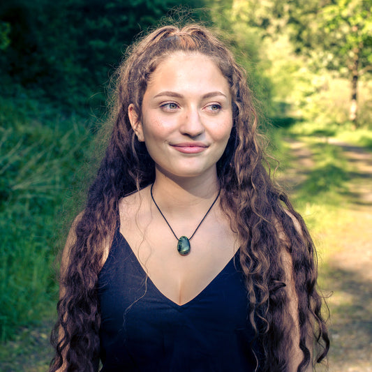 Smaragd Tropfenanhänger