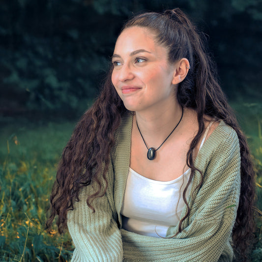 Shungite Drop Pendant