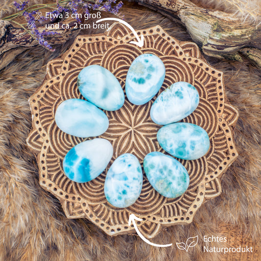 Larimar Drop Pendant