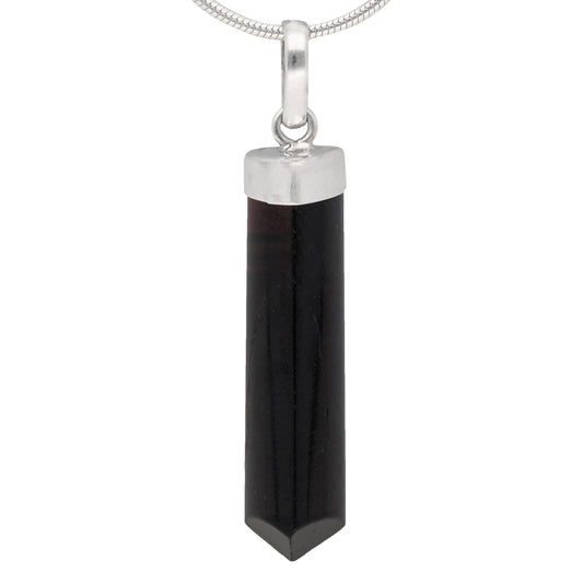 Turmalin, schwarz (Schörl) polierte Spitze | 3-4 cm