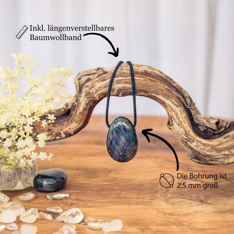 Labradorit Tropfenanhänger