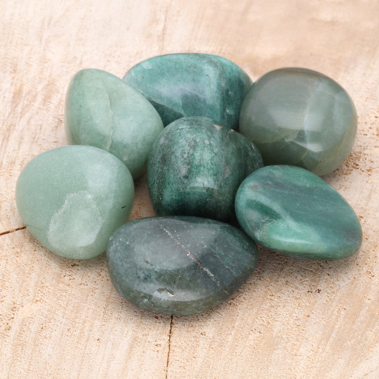 Aventurin, grün Trommelstein