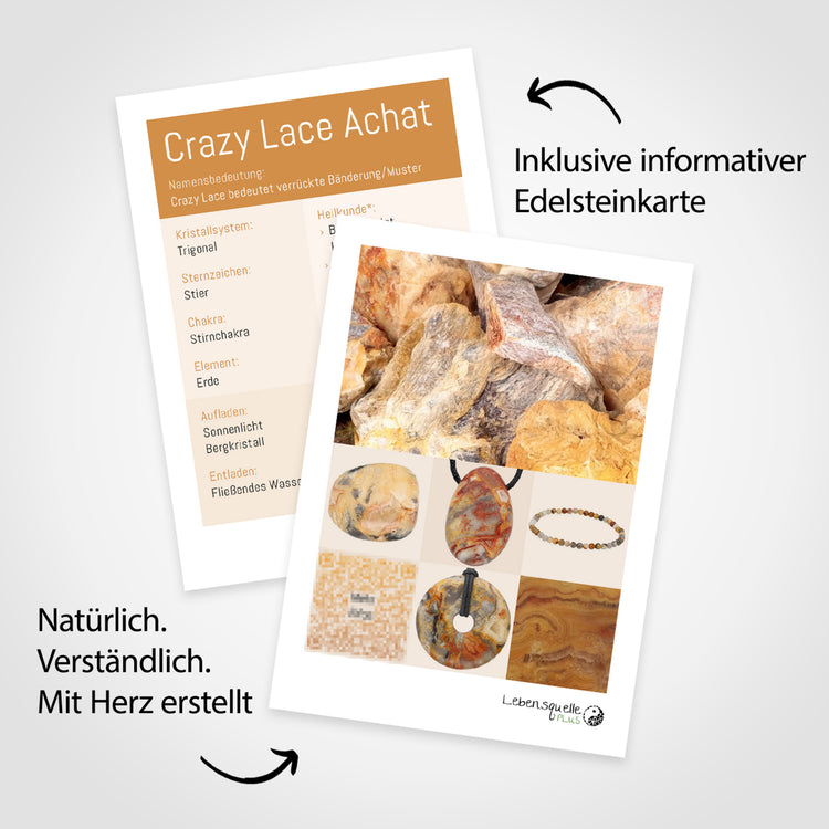 Crazy Lace Achat Trommelstein