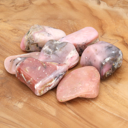 Piedra rodada de ópalo andino