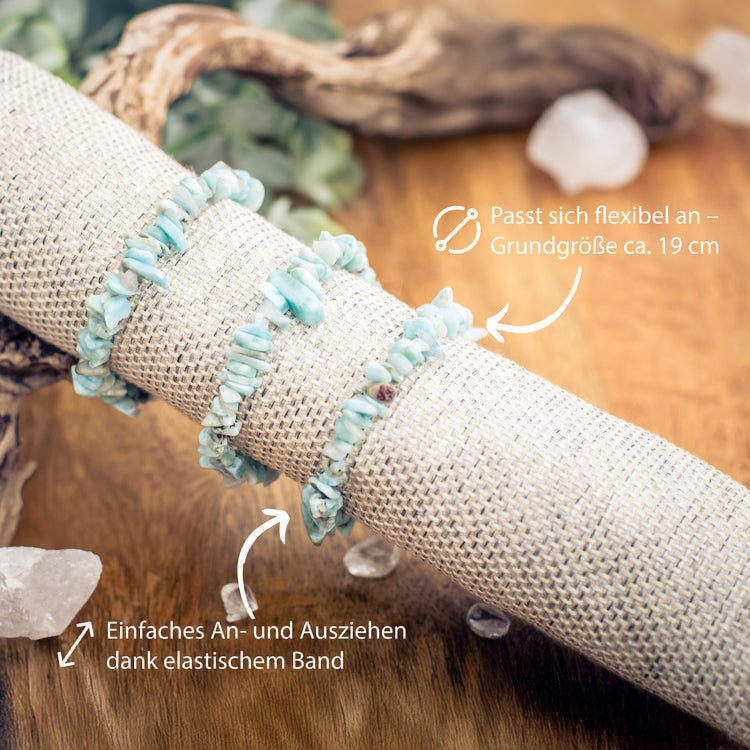 Larimar Splitterarmband