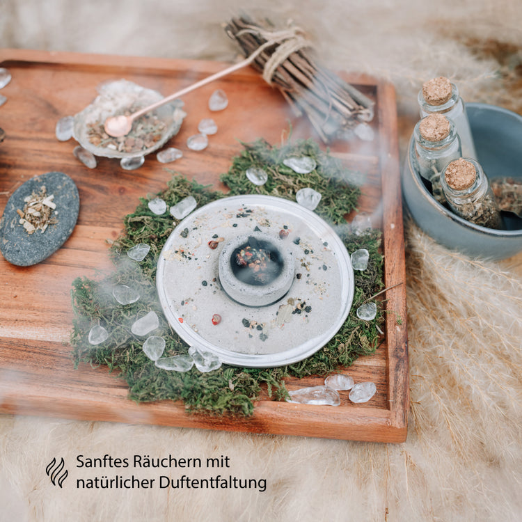 Selbstzündende Räucherkohle Ø 33 mm | 30 Stück - 3 Rollen