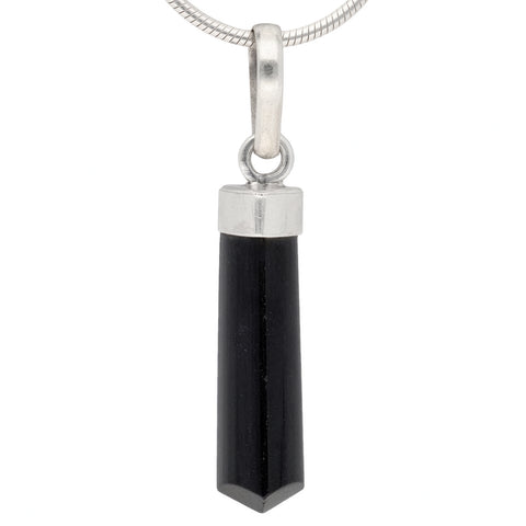 Turmalin, schwarz (Schörl) polierte Spitze | 2-3 cm