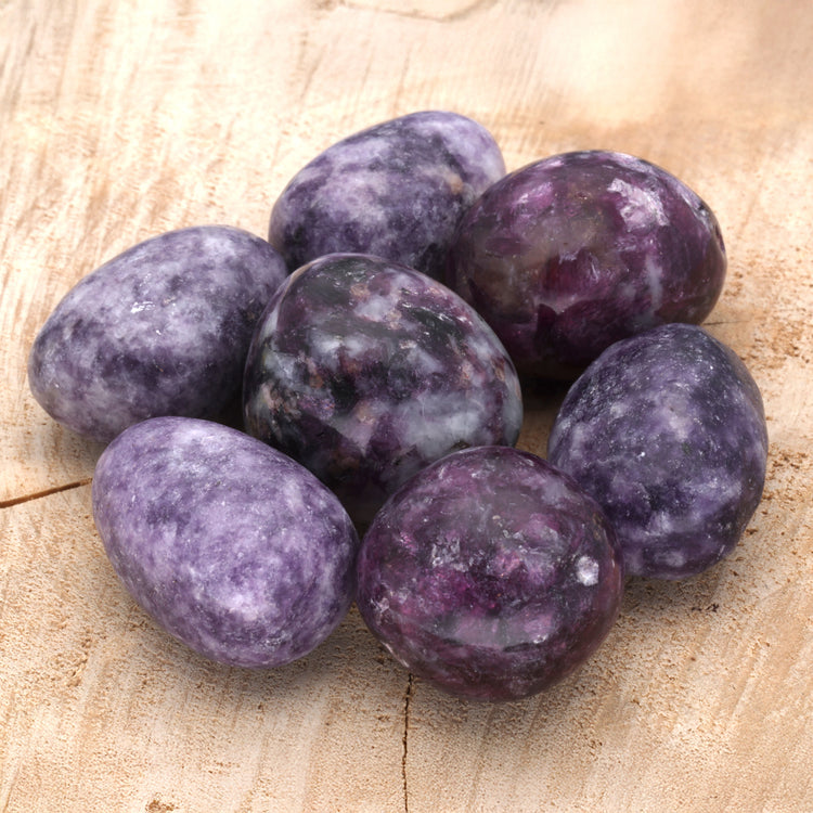 Lepidolith Trommelstein