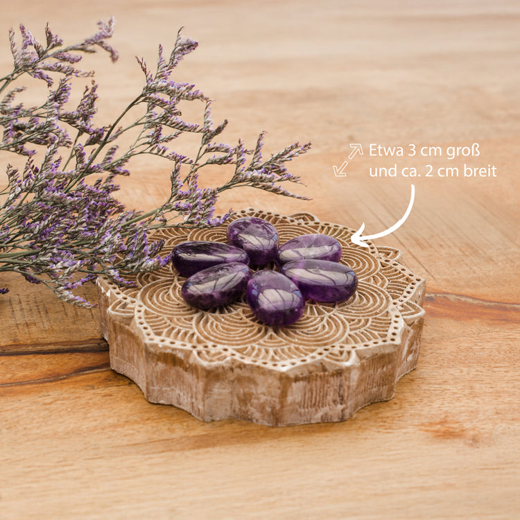 Amethyst Tropfenanhänger