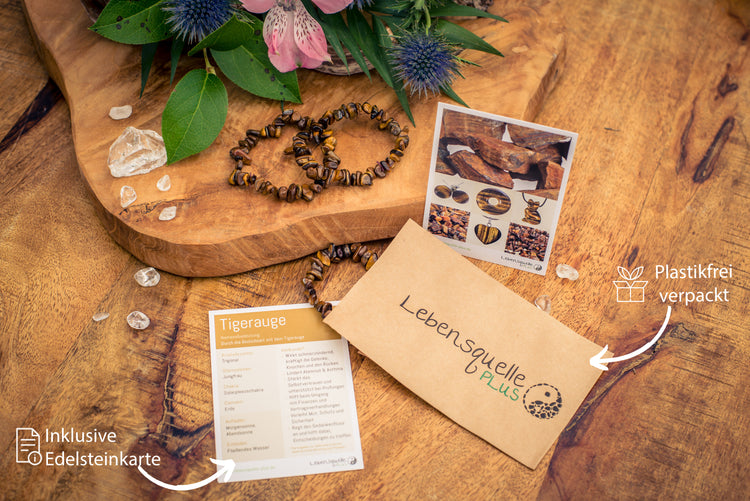 Tigerauge Splitterarmband