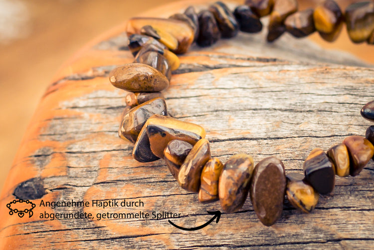 Tigerauge Splitterarmband