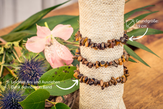 Tigerauge Splitterarmband