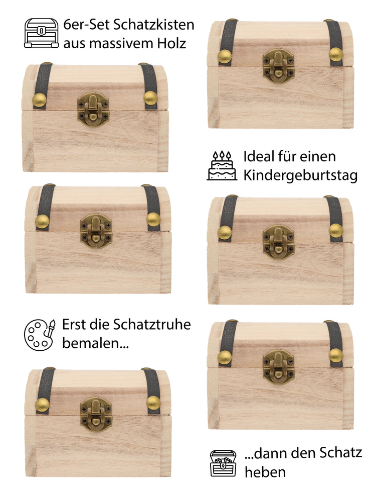 Edelstein Set in Schatzkiste | Bunter Trommelstein Mix | Größe M