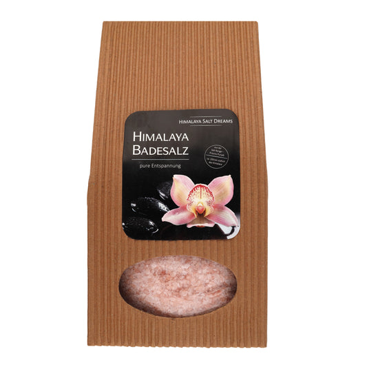 Badesalz | 1 Kg Geschenkverpackung | 100 % Natursalz