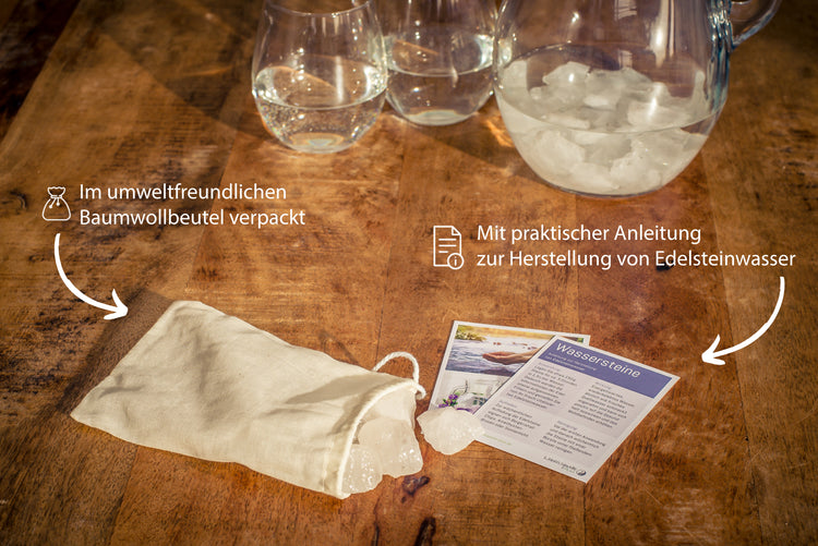 Bergkristall Wassersteine