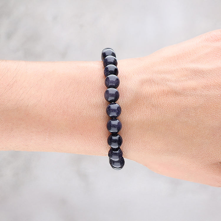 Blaufluss Kugelarmband | 8 mm