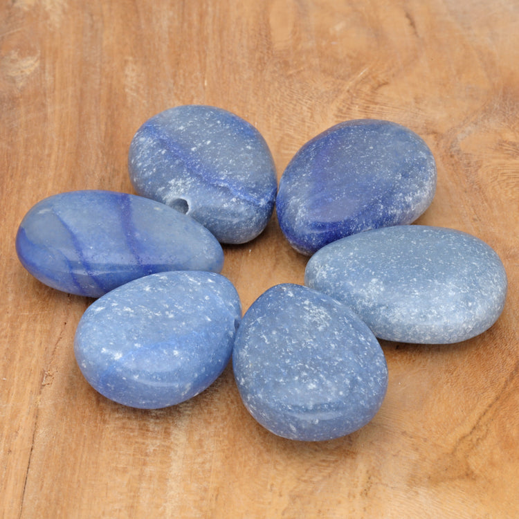 Blauquarz Tropfenanhänger