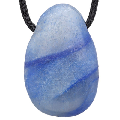 Blauquarz Tropfenanhänger