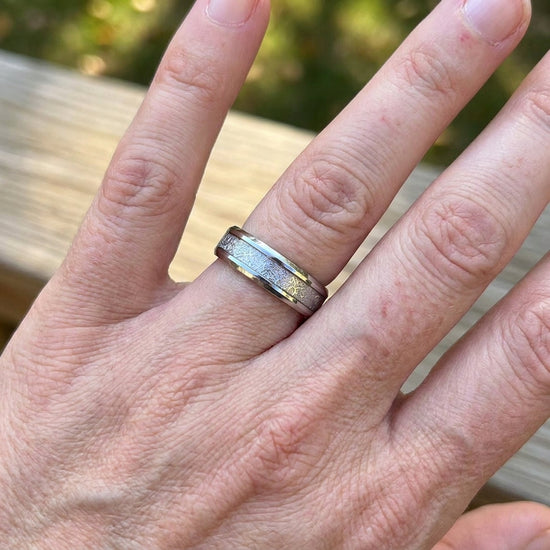 Edelstahl Ring Silber – Schlichter Unisex Ring, poliert