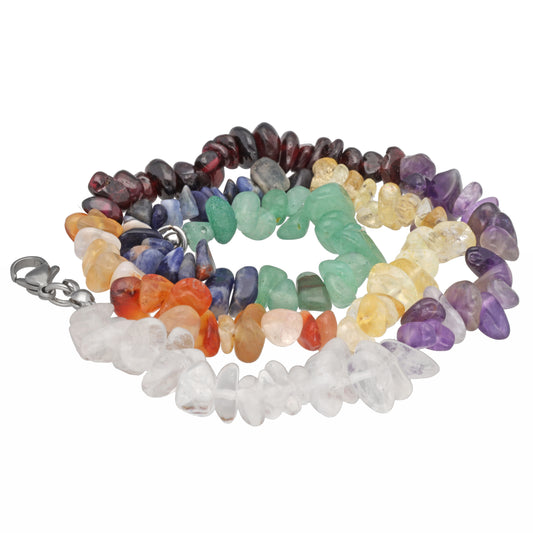Chakra Splitterkette | 45 cm + Verschluss