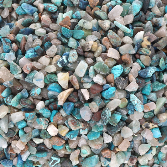 Chrysokoll Mini-Trommelsteine