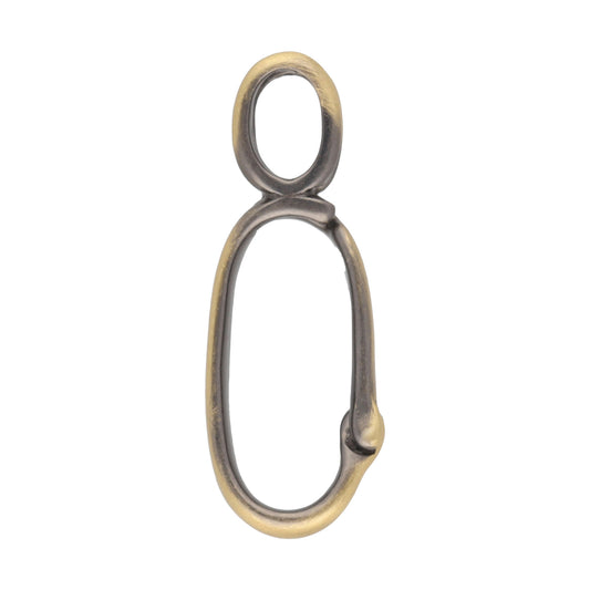 Donuthalter | Scharnier-Clip | Für 30/40 mm Donuts | bronze