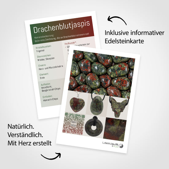 Drachenblut Edelsteinkarte – im Lieferumfang enthalten