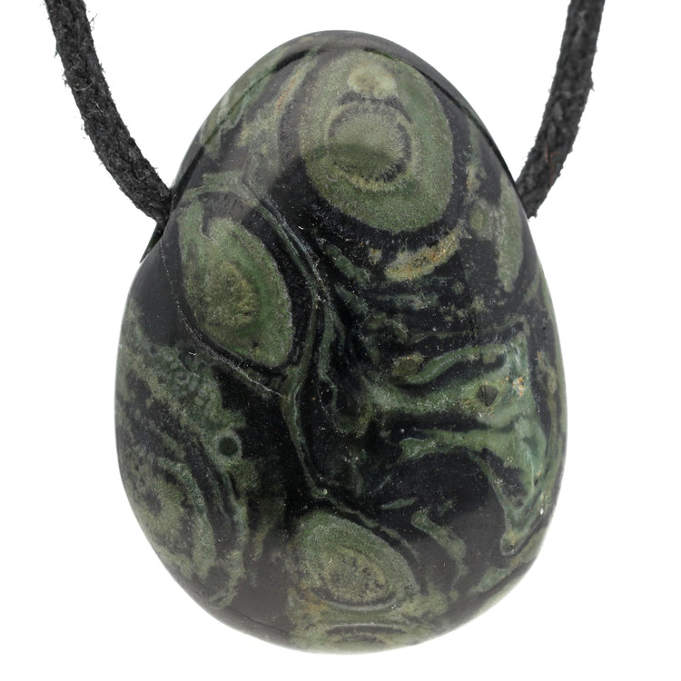 Pendentif goutte en eldarite