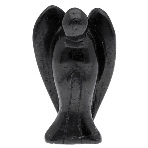 Turmalin, schwarz (Schörl) Engel