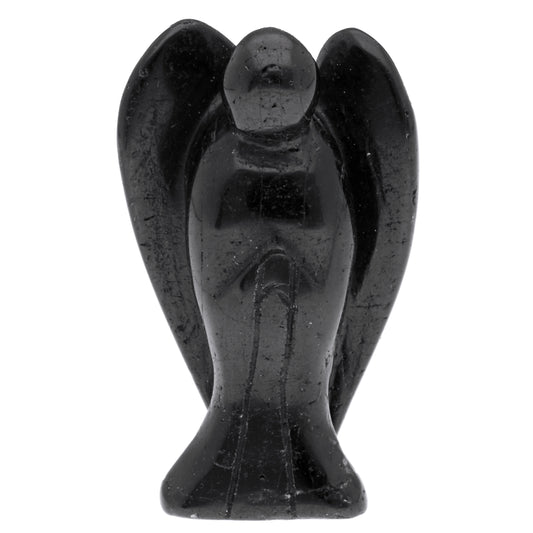 Turmalin, schwarz (Schörl) Engel