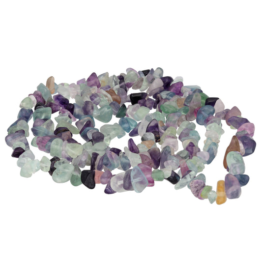 Fluorit Splitterkette | 80 cm