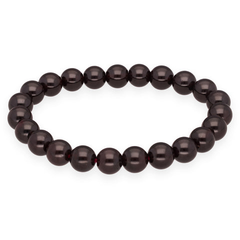 Granat Kugelarmband | 8 mm
