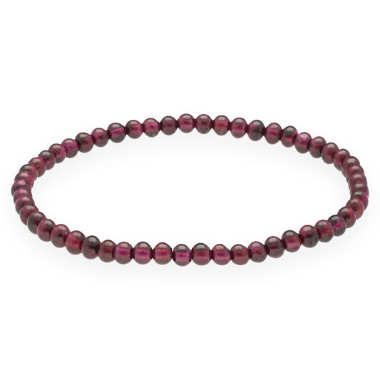 Granat Mini-Kugelarmband