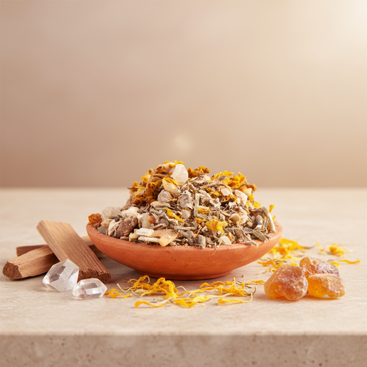 Mezcla para sahumar – Expandir la conciencia