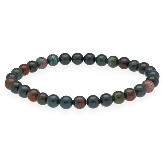 Heliotrop Kugelarmband | 6 mm