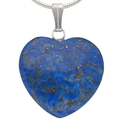 Lapislazuli Herzanhänger | 2x2 cm