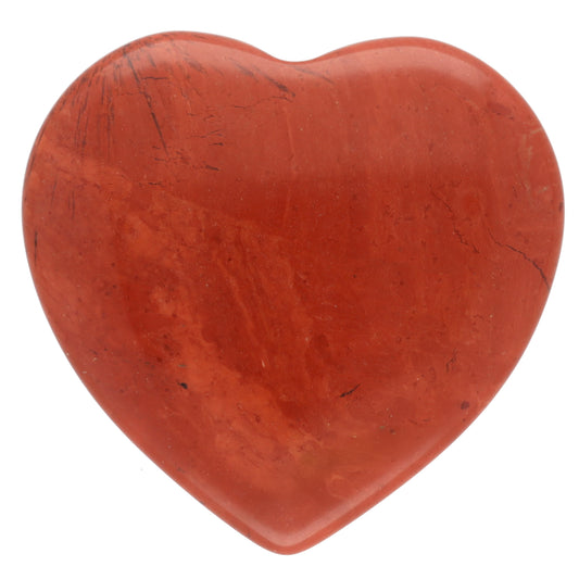 Jaspis, rot Herz | Handschmeichler 2x2 cm
