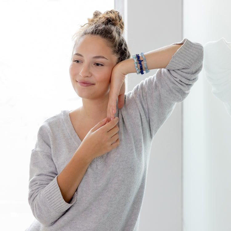 Lapislazuli Splitterarmband