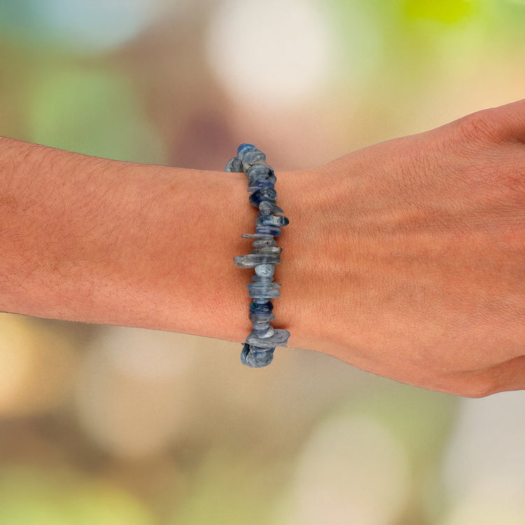Kyanit/Disthen Splitterarmband