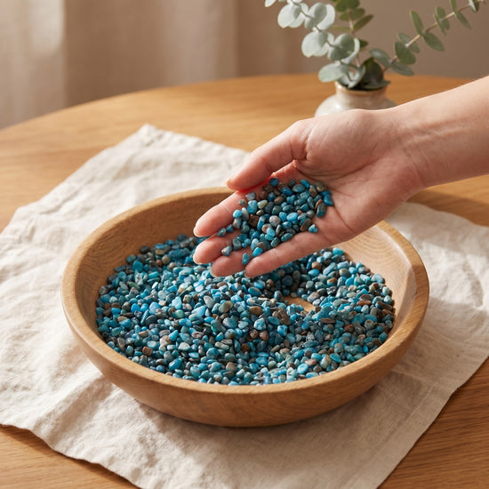 Apatit Mini-Trommelsteine – lifestyle-anwendung
