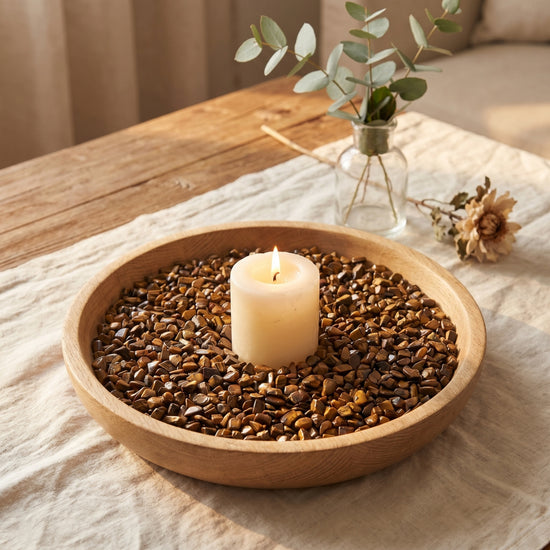 Tigerauge Mini-Trommelsteine – lifestyle-deko