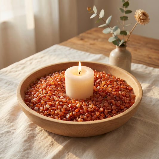 Karneol Mini-Trommelsteine – lifestyle-deko