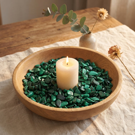 Malachit Mini-Trommelsteine – lifestyle-deko
