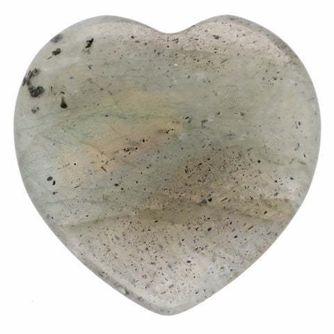 Labradorit Herz | Handschmeichler 2x2 cm